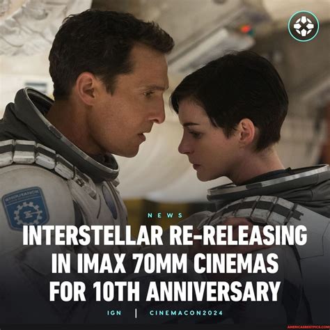 Christopher Nolan's Interstellar is returning to cinemas this fall ...