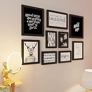 Art Street Motivational Quotes Fremd Posters Simple Life Theme Set of 9 ...