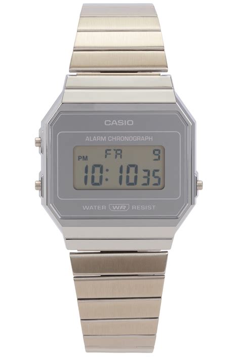Casio A700 Series Watch in Silver | REVOLVE