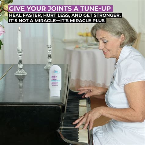 Miracle Plus Arnica Bruise Relief Cream Topical Lotion For Bruising ...