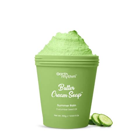 Buy Earth Rhythm Summer Rain Butter Cream Soap| Cleanse, Moisturizes ...