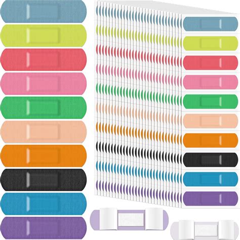 Amazon.com: Threlaco 120 Pcs Fabric Flexible Adhesive Bandages Bulk Assorted Floral Tie Dye Self ...