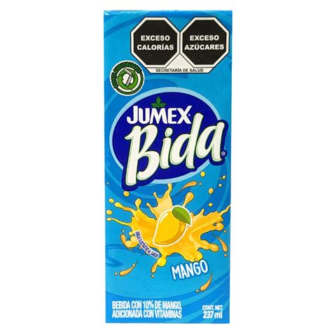 JUMEX BIDA SABOR MANGO 237 ML.