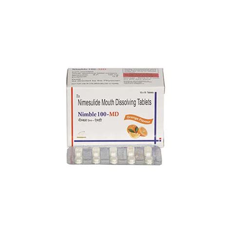 NIMBLE-100 MD Tablets MACWELL PHARMACEUTICALS