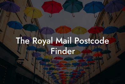 Royal Mail Postcode Finder 的图像结果