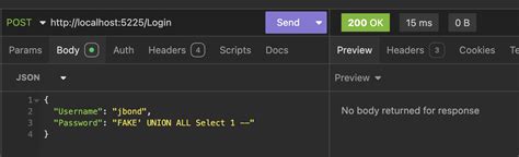 SQL Injection Example Code 的图像结果