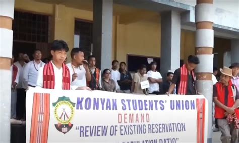 Konyak Students’ Union Calls for Population-Based Job Reservation in ...