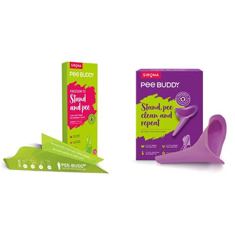 Peebuddy - Ladies Freedom to Stand and Pee Paper Based Disposable ...
