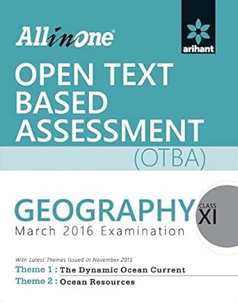 All in One Open Text Based Assessment (OTBA) Geography for Class 11th ...