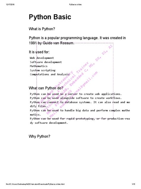 Image result for Python Tutorial Download PDF