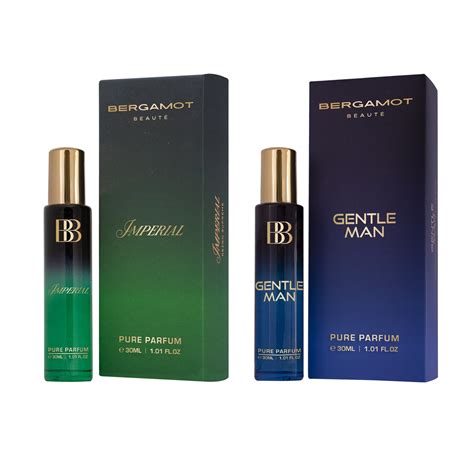 Men's Pure Perfume Combo of IMPERIAL + GENTLE MAN, 2x30ml by Bergamot ...