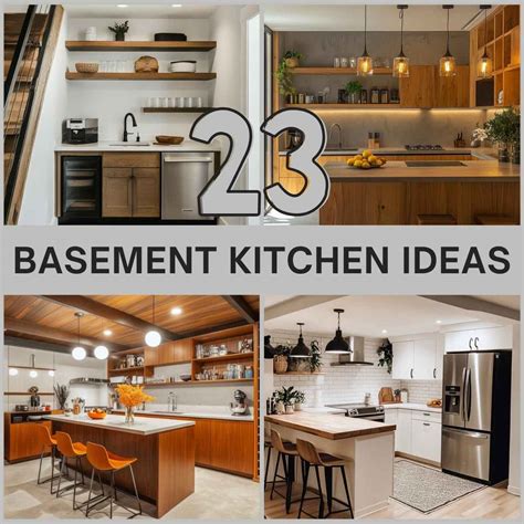 23 Basement Kitchen Ideas That Will Completely Change Your Space