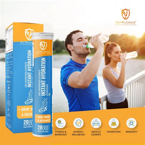 Instant Hydration Effervescent Tablet | Rehydration | Key Electrolites ...