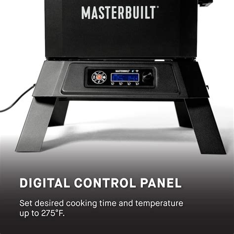 Masterbuilt Wifi 710-Sq in Black Smart Electric Smoker MB20070924 at ...