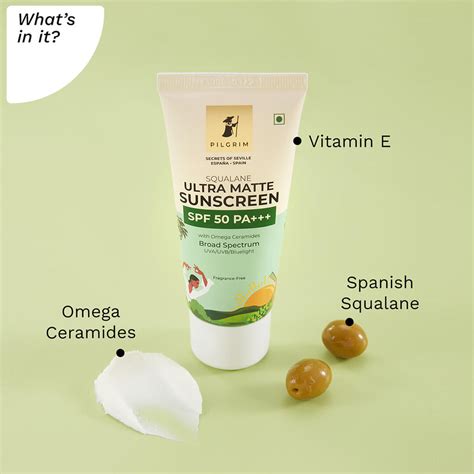 Buy Non-greasy Squalane Ultra Matte Sunscreen SPF 50 PA+++