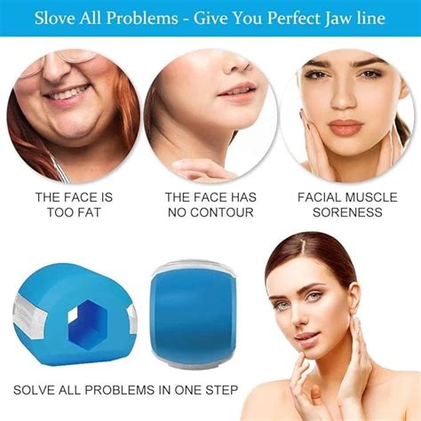 SharpJaw™- Jaw Shaper & Facial Toner | Sculpt, Shape & Lift | Compact ...