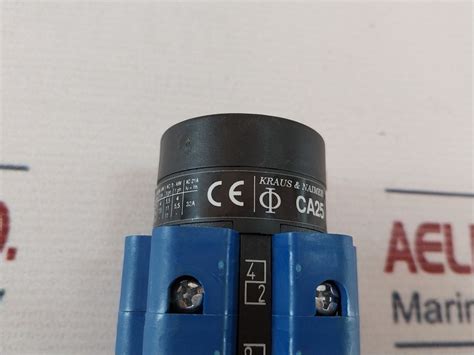 Kraus & Naimer Ca25 Rotary Switch – Aeliya Marine Tech