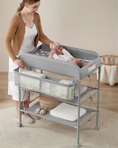 Snapklik.com : Diaper Changing Station, Portable Changing Table For ...