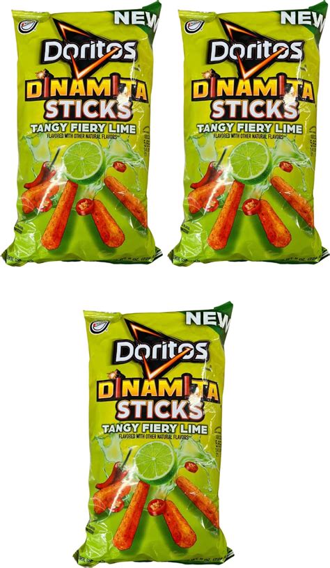 Amazon.com: Doritos Dinamitas Sticks Varity Pack (Snack Size) (Tangy ...