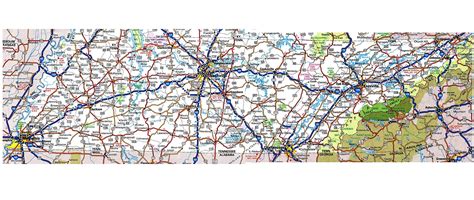 Tennessee Road Map