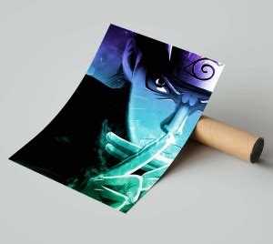 Superhero Anime Character Naruto Poster For Room and Home Décor Fine ...
