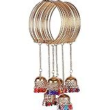 Buy KRELIN Fashion Oxidized Silver Bracelet for Women & Girls (Silver ...