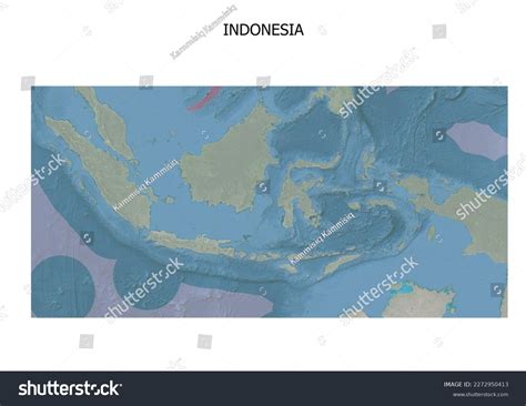 Map Indonesia New Capital City Stock Photo 2272950413 | Shutterstock