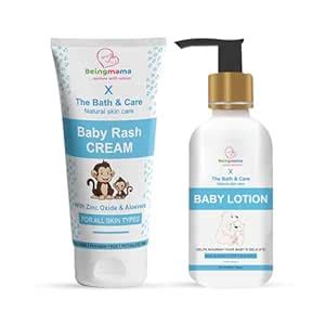 Amazon.in: Buy TBC X Beingmama Natural Baby Rash Cream (100 g) and ...
