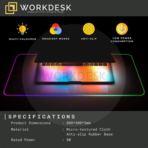 Image result for Alienware RGB Desk Mat