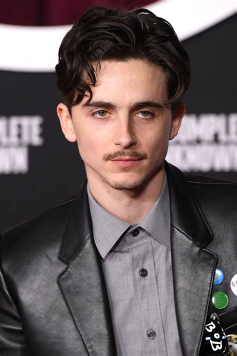 Please Hold Space For Timothée Chalamet’s Little Moustache | British Vogue