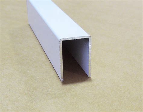 Buy Sliding Screen Door Track - Top U Channel 5/8 Wide x 1 Deep (White ...