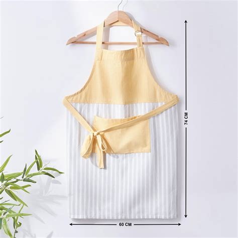 Buy Colour Refresh Cotton Kitchen Apron from Home Centre at just INR 599.0