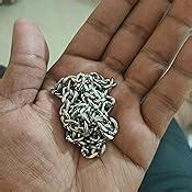 Buy Fashion Frill Stylish Stainless Steel Silver Chain Necklace For Men ...