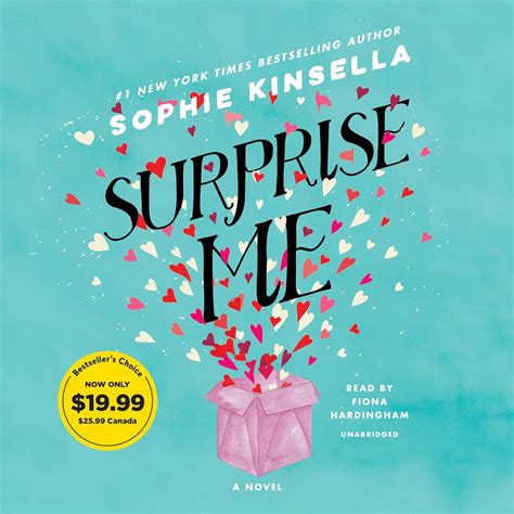 Surprise Me: A Novel : Kinsella, Sophie, Hardingham, Fiona: Amazon.in ...