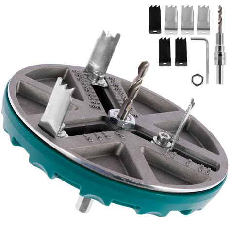 Tzgsonp Adjustable Hole Saw, Adjustable Punch Saw Tool for India | Ubuy