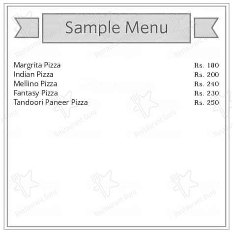 Menu at FOOD IN Hand, Kota