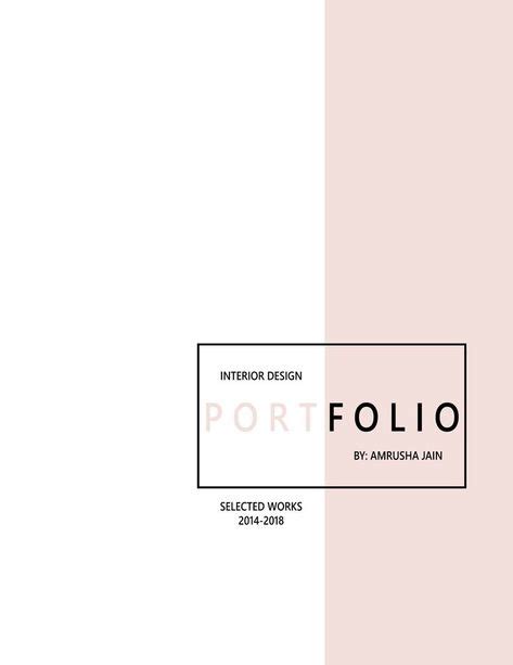 Image result for Interior Designer Portfolio Cover Design