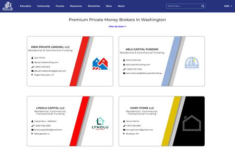 Business Directory Layout Design 的图像结果