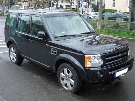 File:Land Rover Discovery 3 TDV6 HSE special BLACK EDITION 2006 ...