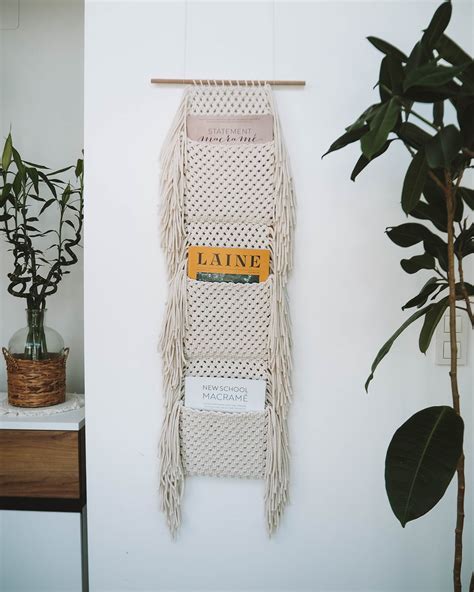 Image result for Tutorial Macrame Pocket Wall