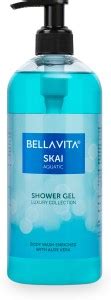 BELLAVITA SKAI AQUATIC Body Wash|With Citrus & Woody Notes, helps in ...