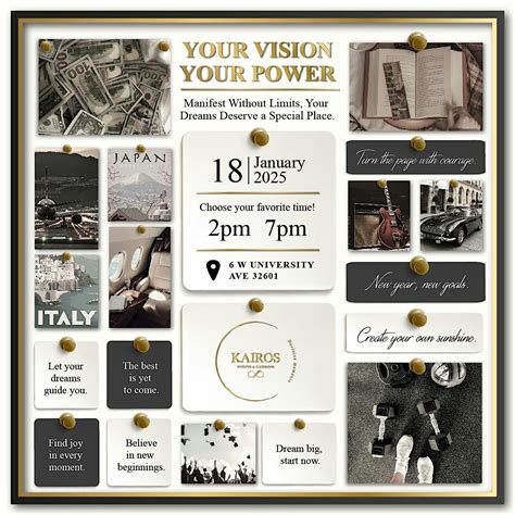 Vision Board Party! , Kairos Events and Catering, Gainesville, 18 ...
