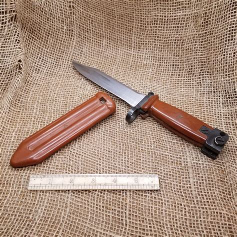 Chinese AK-47 Type II Bayonet | Bakelite Handle & Scabbard | Old Arms ...
