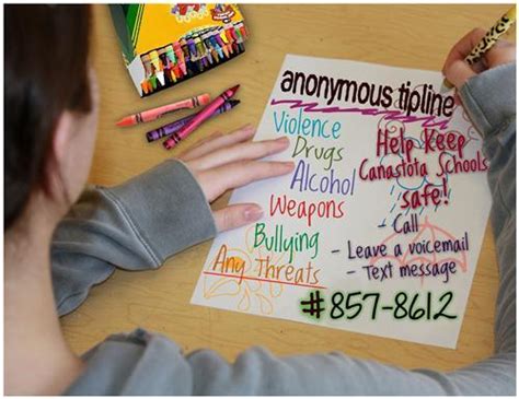 Image result for Tip Line Poster