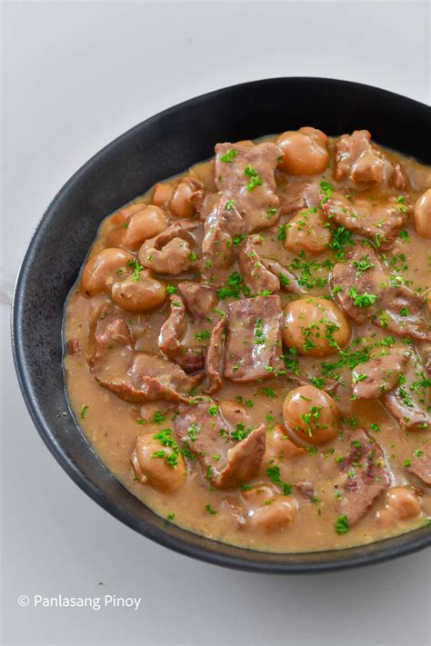 Beef With Mushroom Creamy Beef And Mushroom Stroganoff