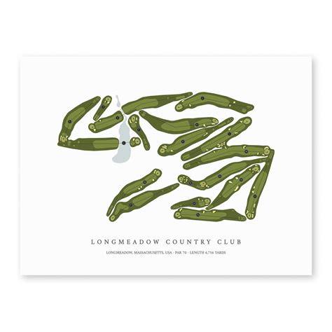 Longmeadow Country Club | Golf Course Map