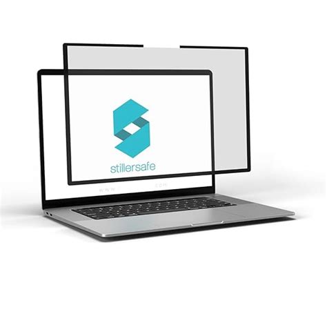 StillerSafe Brand - Face Skin + Dry Eye Protection Screen for 15.6 Inch ...