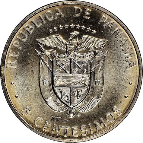 Panama 5 Centesimos KM 35.1 Prices & Values | NGC