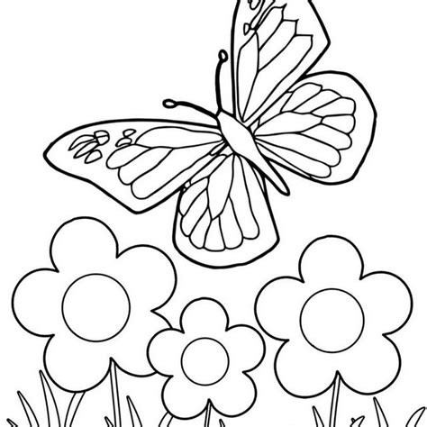 Free Monarch Butterfly Coloring Pages Monarch Butterfly Coloring Page ...