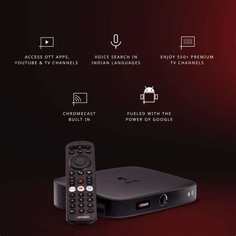 Airtel Xstream Box |Android TV Box| 1M HD Entertainment |Standard ...